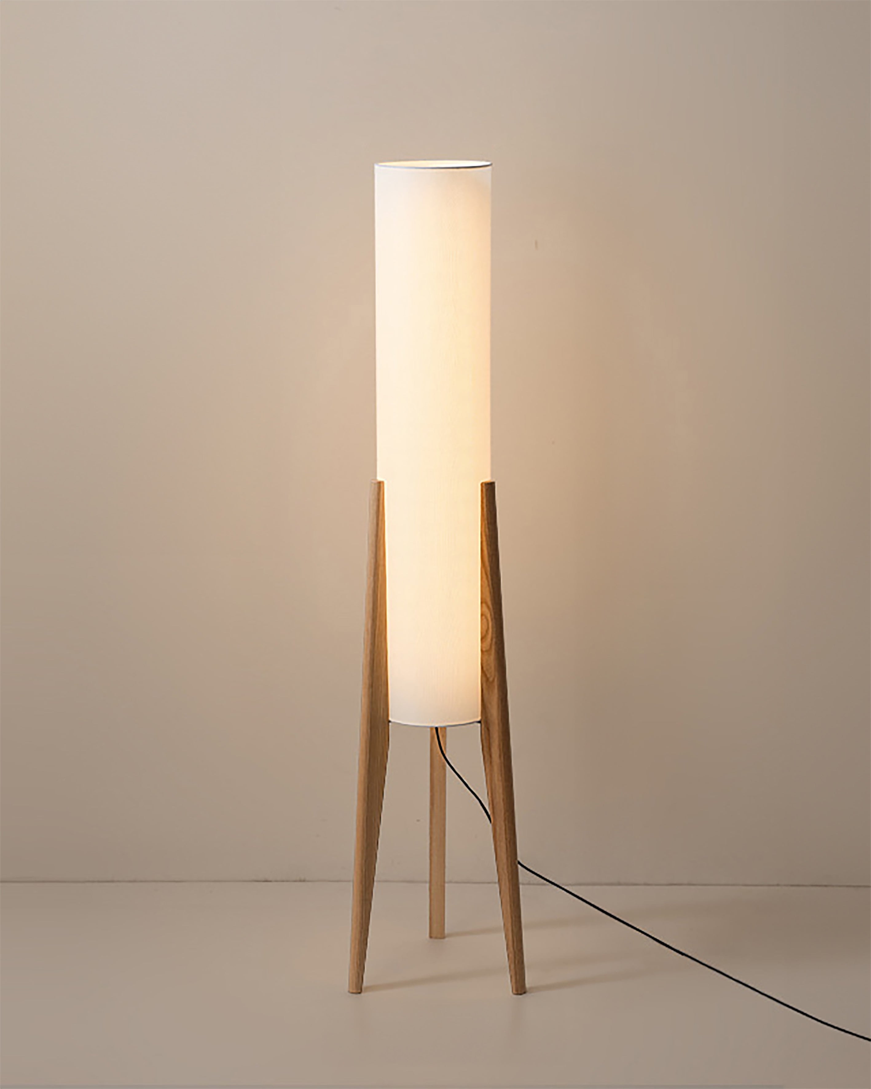 Taavita Floor Lamp Made of Solid Wood