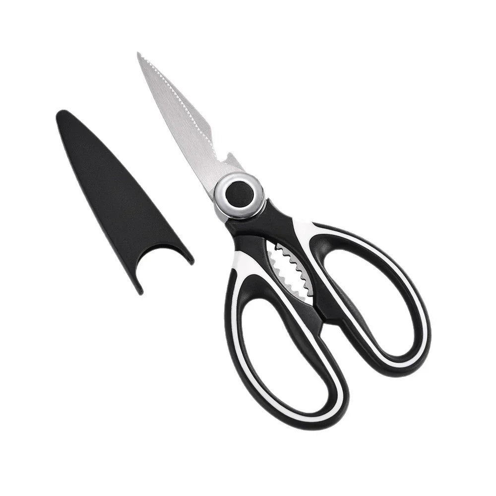 Versatile Kitchen Shears with Premium Stainless Steel Blades