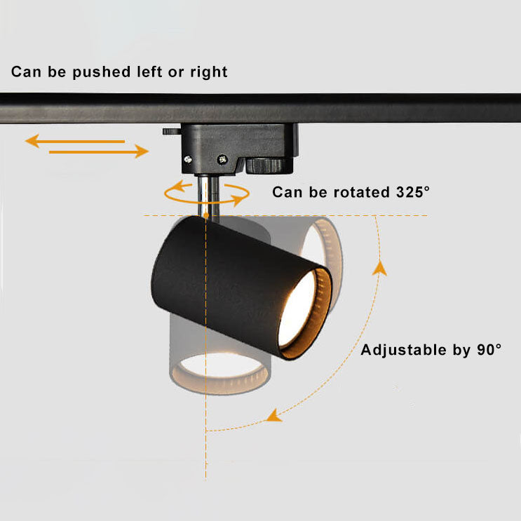 10W Taavita Rotatable LED Track Lighting made of Aluminum