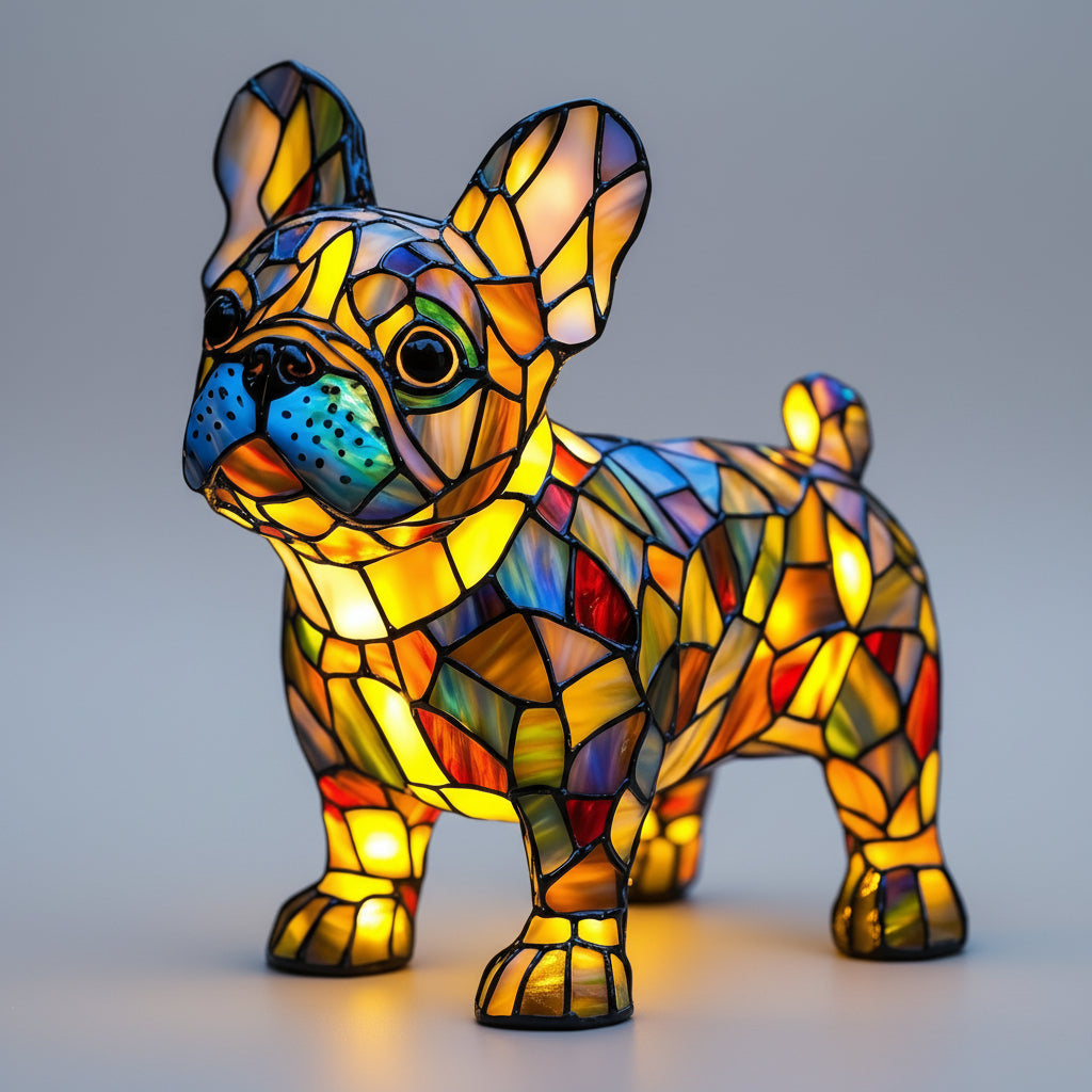 Charming Canine LED Night Light Table Lamp for Cozy Spaces