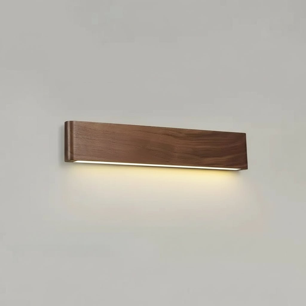 LumiCraft Adjustable Wooden Wall Light with Three Settings