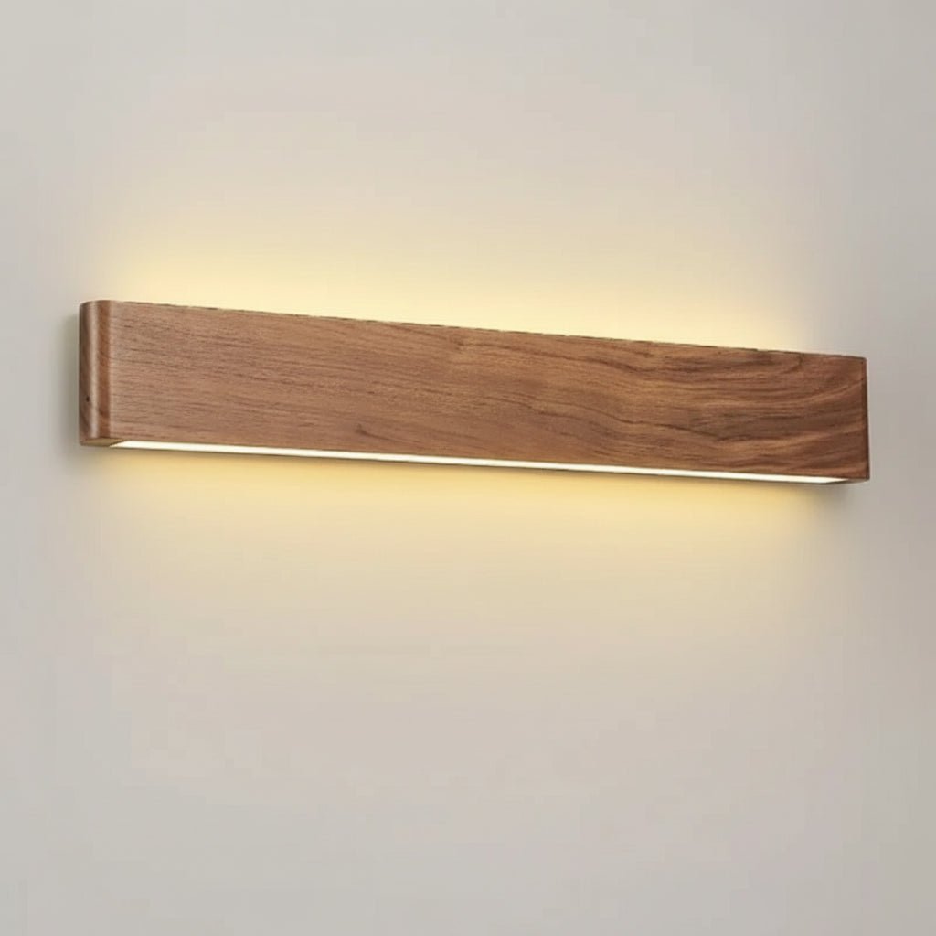 LumiCraft Adjustable Wooden Wall Light with Three Settings