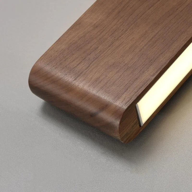 LumiCraft Adjustable Wooden Wall Light with Three Settings