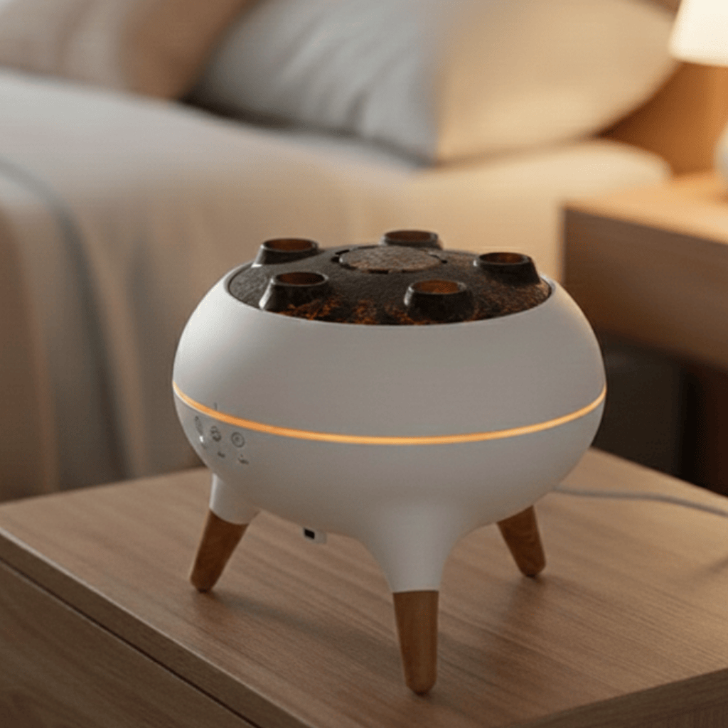 OceanMist Jellyfish Humidifier & Aroma Diffuser with Remote