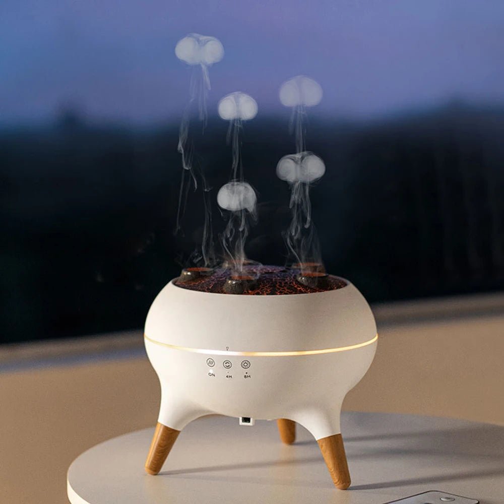 OceanMist Jellyfish Humidifier & Aroma Diffuser with Remote