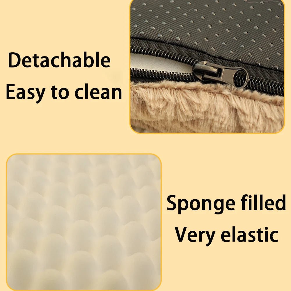 CozyGuard Waterproof Orthopedic Dog Bed with Plush Cover