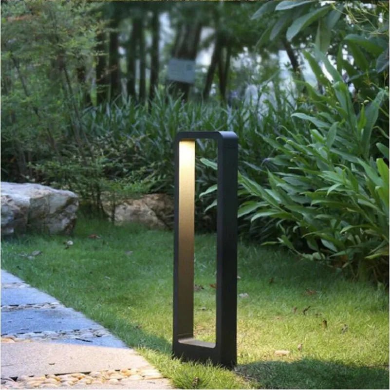 RadiantGlow Stylish Outdoor Pathway Light for Gardens