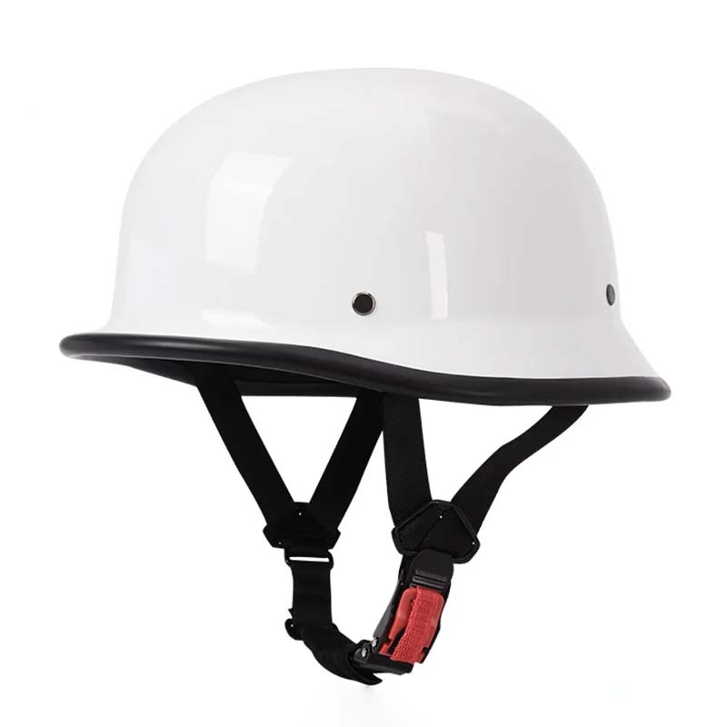 Vintage Style Motorcycle Helmet - ECE and DOT Certified Safety