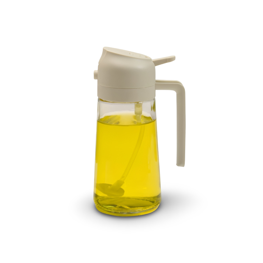 Effortless Glass Oil Sprayer and Dispenser for Your Kitchen
