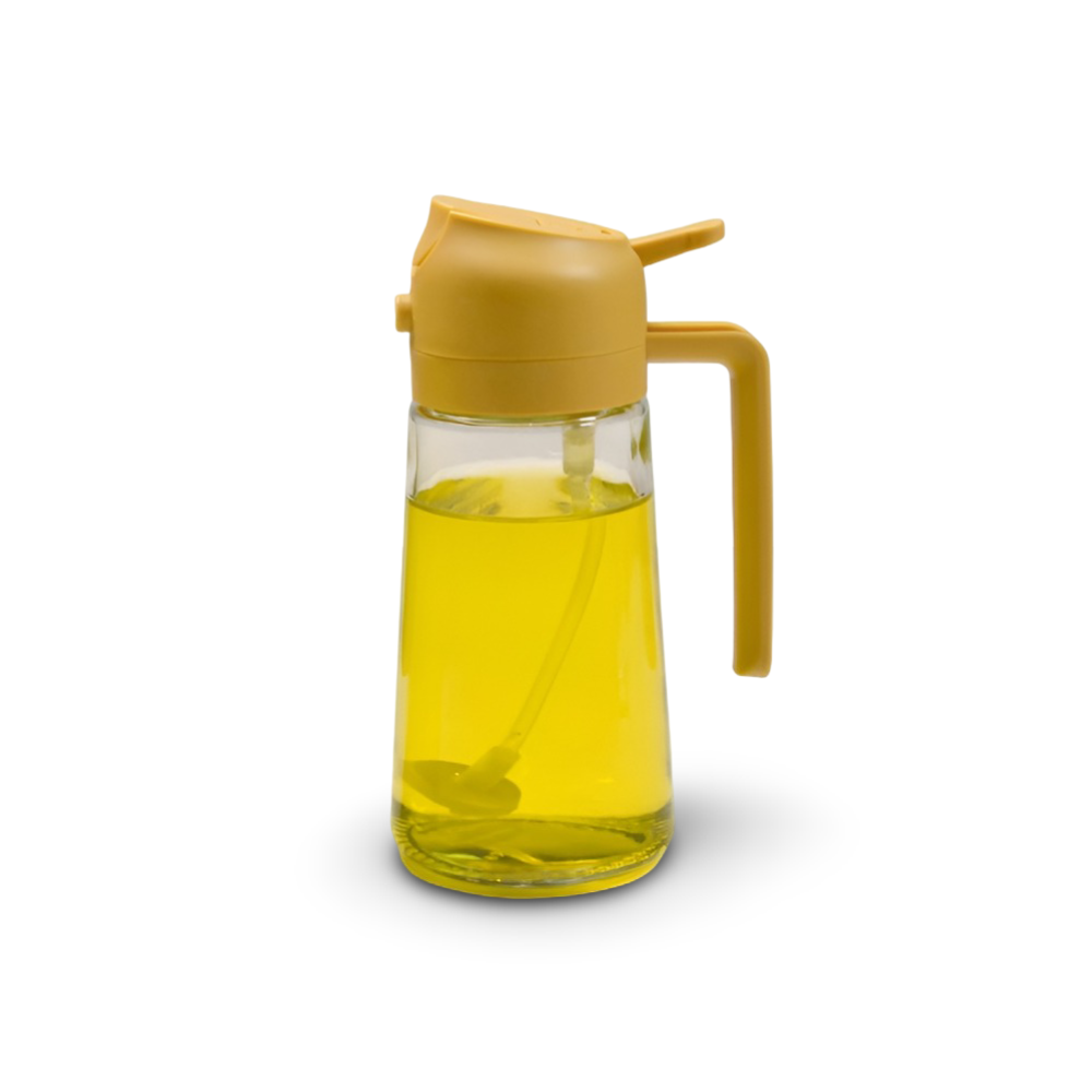 Effortless Glass Oil Sprayer and Dispenser for Your Kitchen