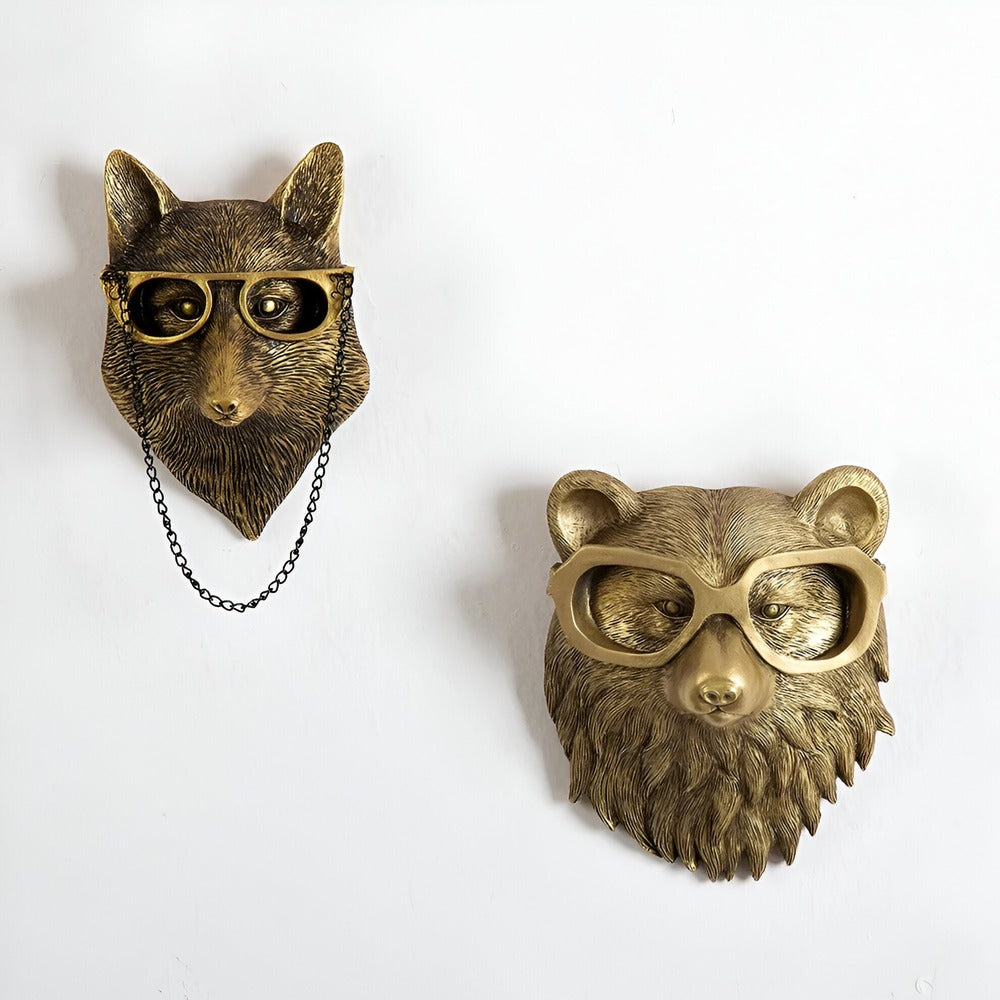 Chic Animal Head Wall Hook for Stylish Organization