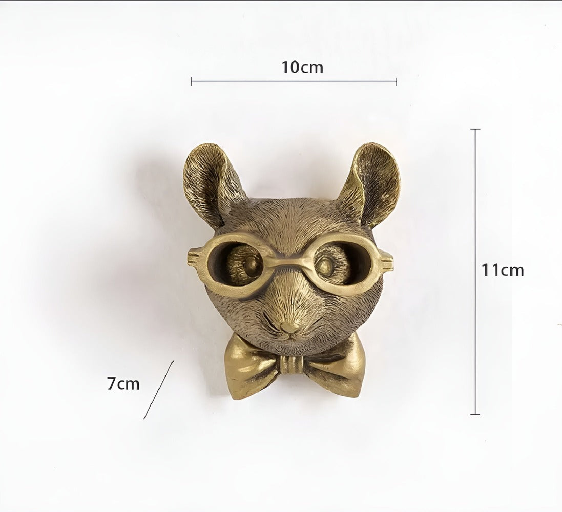 Chic Animal Head Wall Hook for Stylish Organization