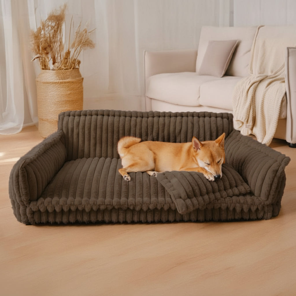 Ultimate Comfort Orthopedic Dog Bed with Neck Support