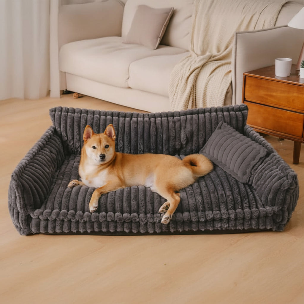 Ultimate Comfort Orthopedic Dog Bed with Neck Support