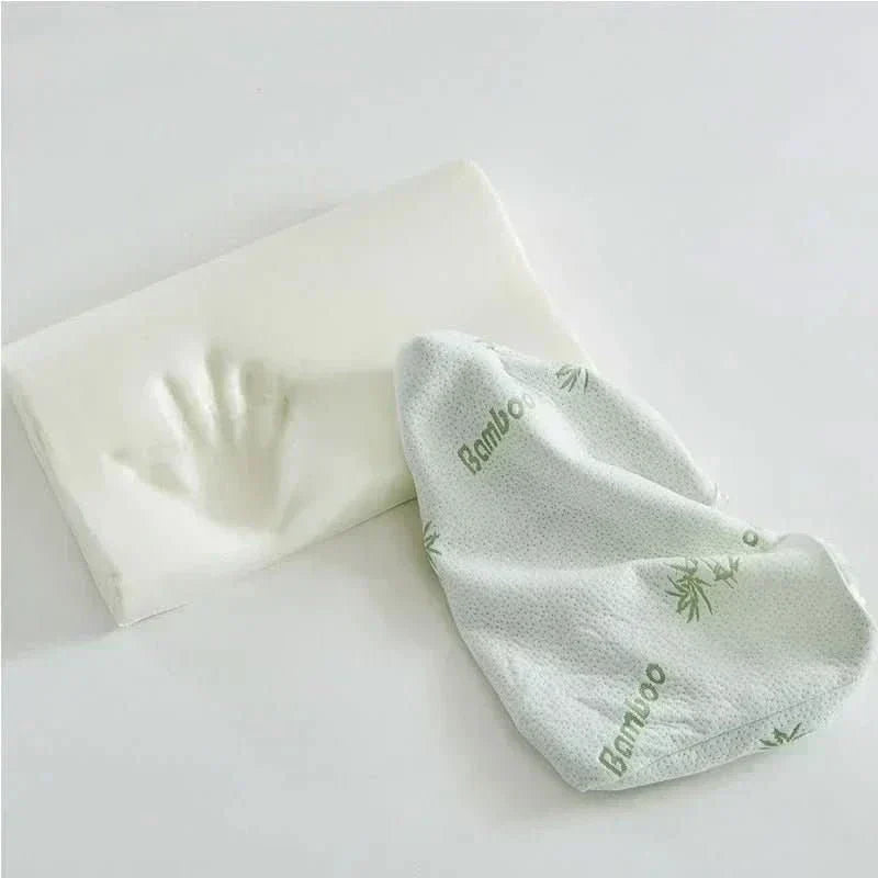EcoComfort Bamboo Neck Support Pillow for Restful Sleep