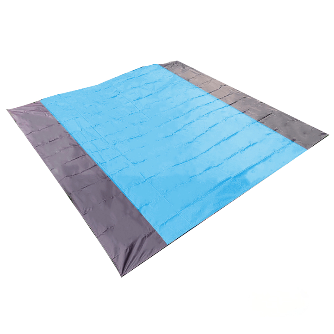 Portable Sand-Free Outdoor Mat for Beach Days and Picnics