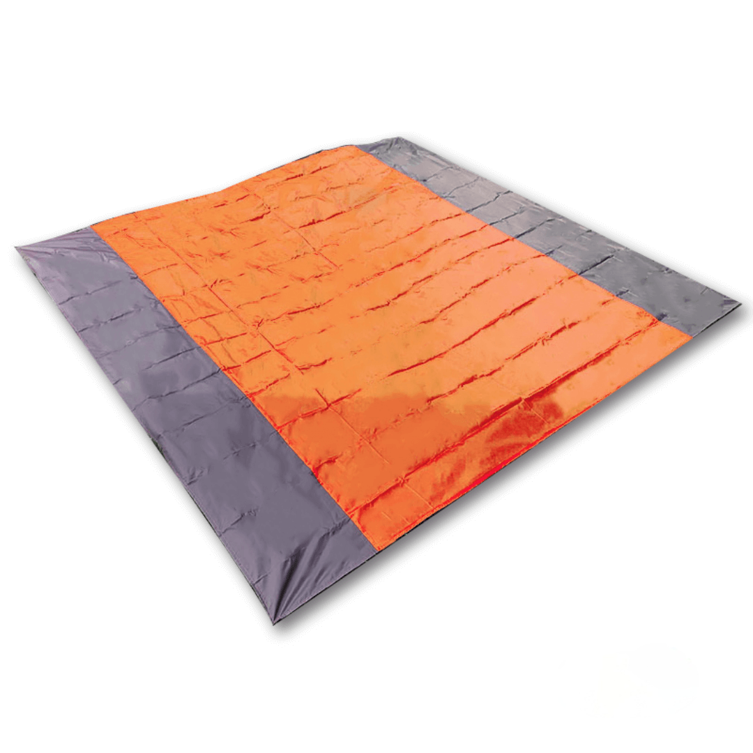 Portable Sand-Free Outdoor Mat for Beach Days and Picnics