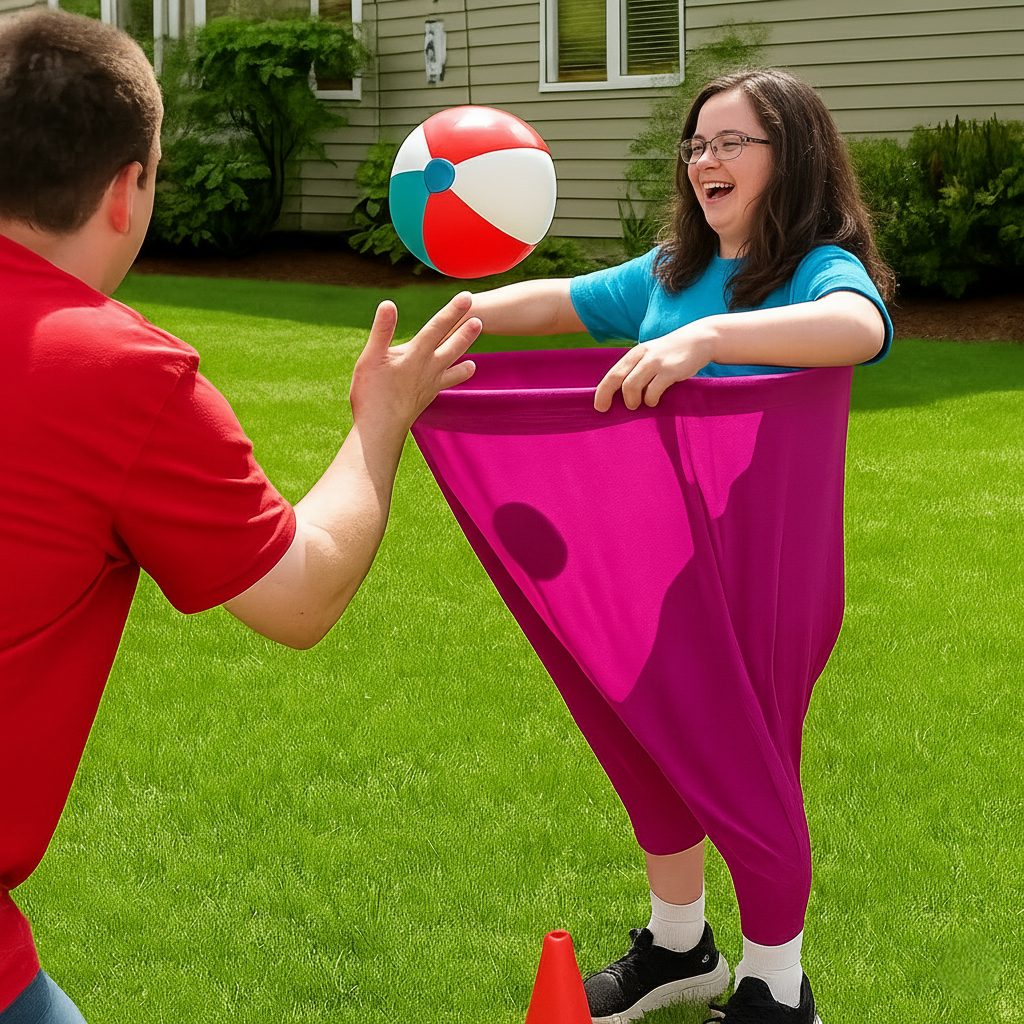 Exciting Outdoor Ball Game for Family Fun in the Yard