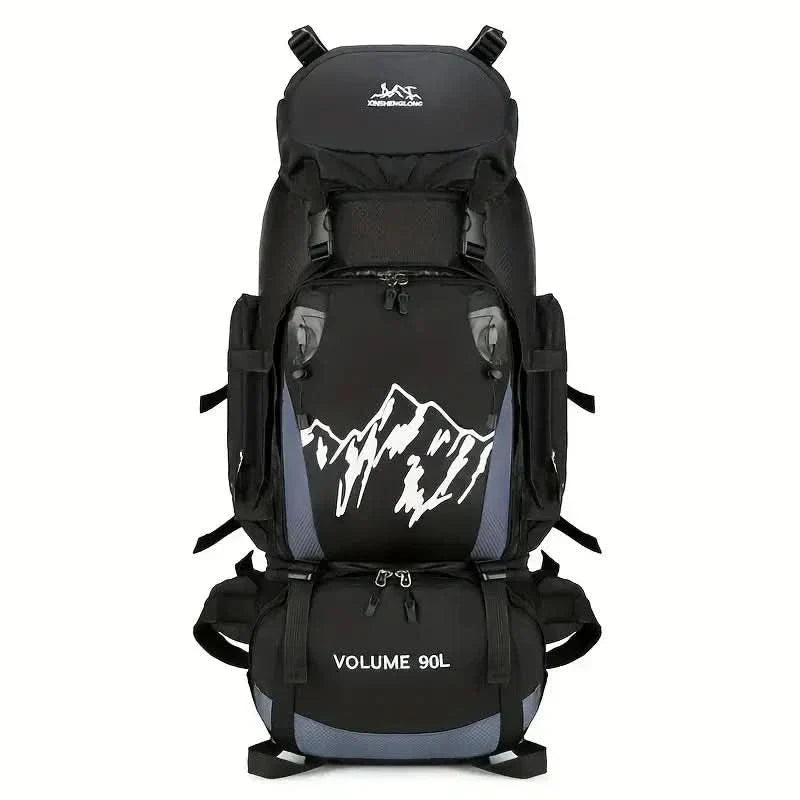 90L Waterproof Travel Backpack for Hiking and Outdoor Adventures