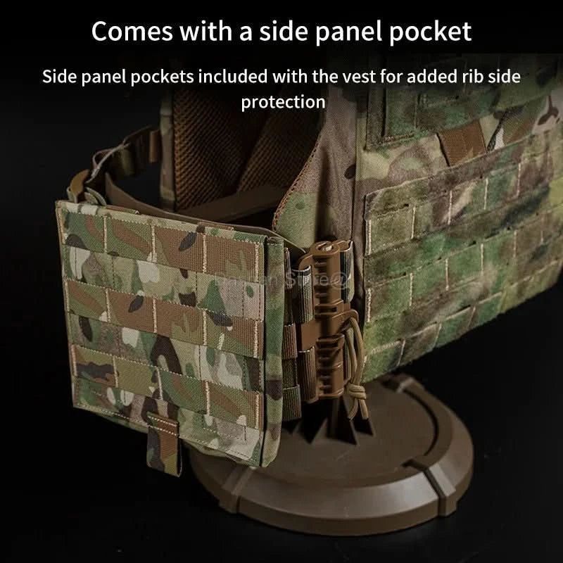 Guardian Tactical Vest with Quick-Release and Modular Design