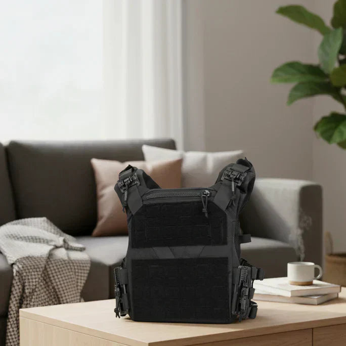Guardian Tactical Vest with Quick-Release and Modular Design