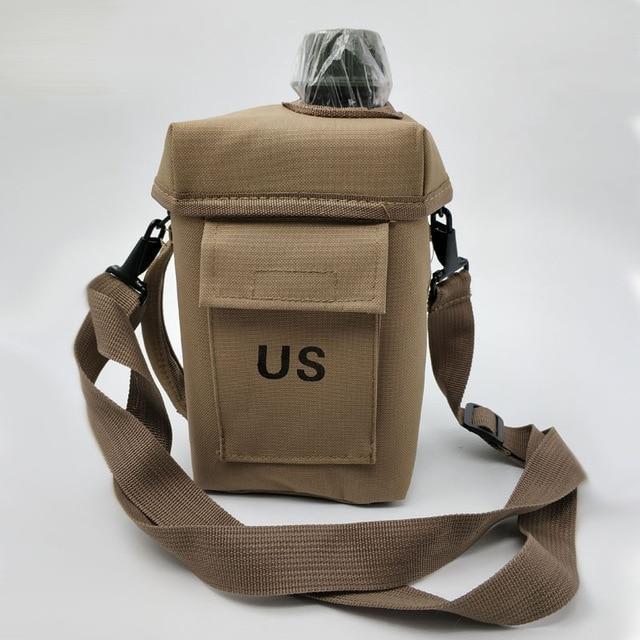 Lightweight 2L Hiking Water Bottle – Portable Canteen for Outdoor Use