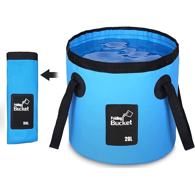 Portable Camping Shower with Rechargeable Pump – Outdoor Rinsing Solution