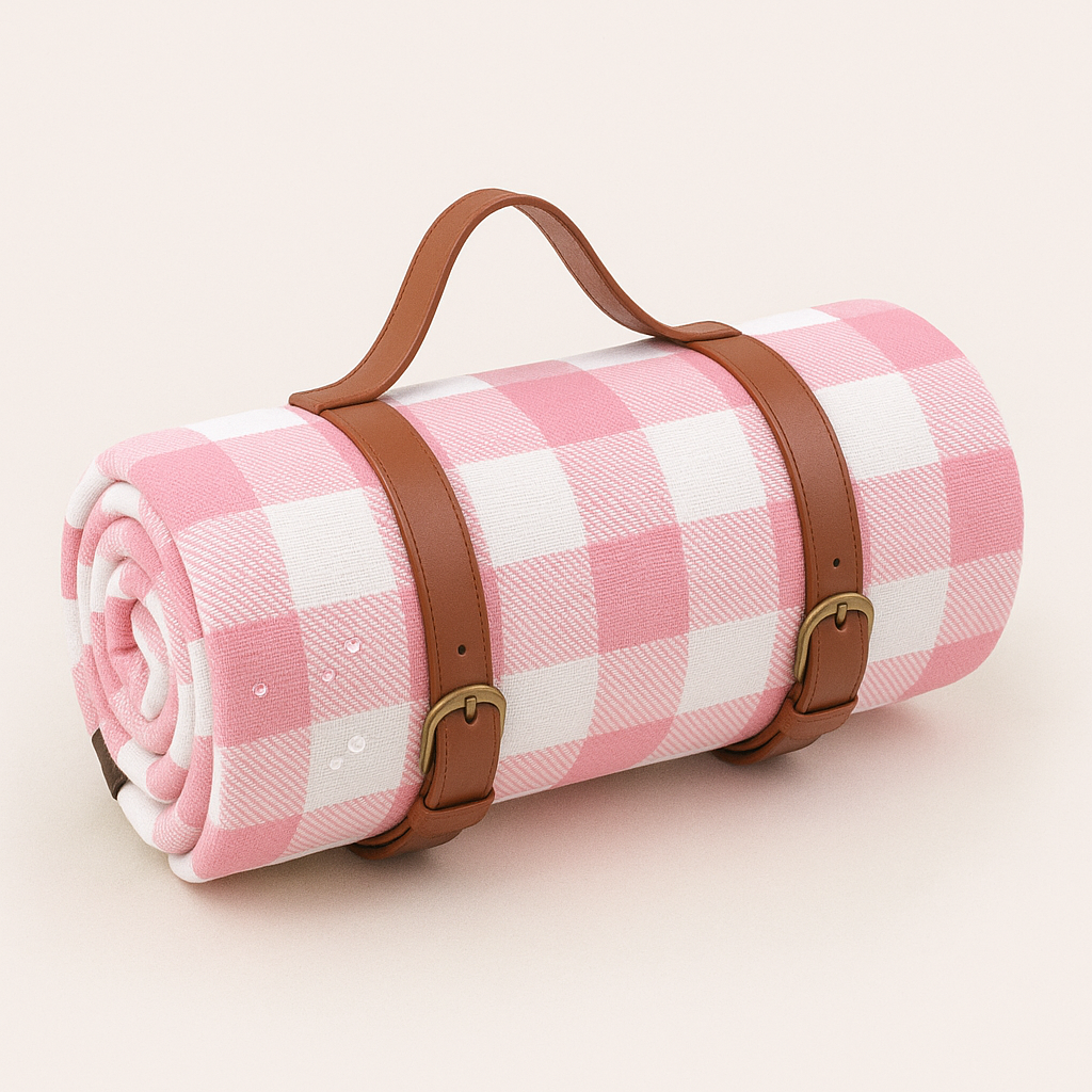 Waterproof Picnic Blanket - Soft Top Layer, Foldable Outdoor Mat