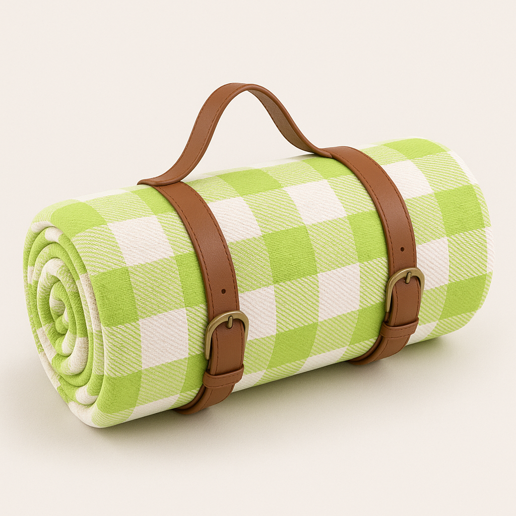 Waterproof Picnic Blanket - Soft Top Layer, Foldable Outdoor Mat