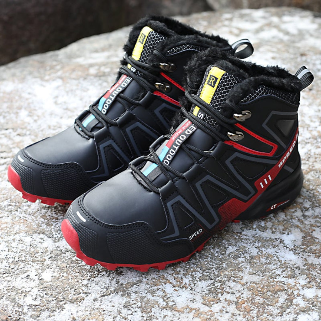 Waterproof Hiking Boots for Cold Weather – Insulated, Non-Slip Grip