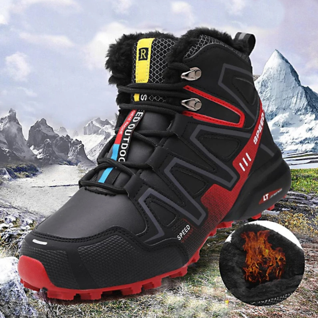 Waterproof Hiking Boots for Cold Weather – Insulated, Non-Slip Grip