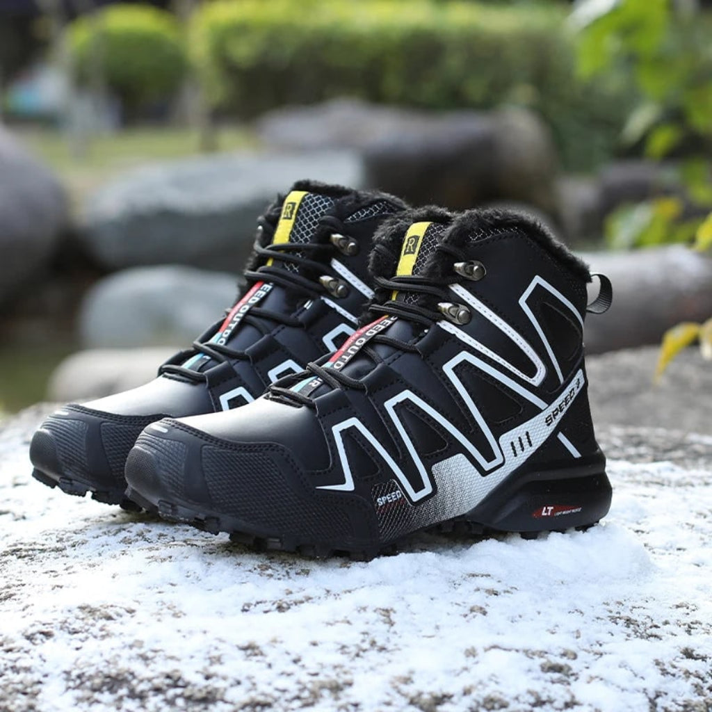 Waterproof Hiking Boots for Cold Weather – Insulated, Non-Slip Grip