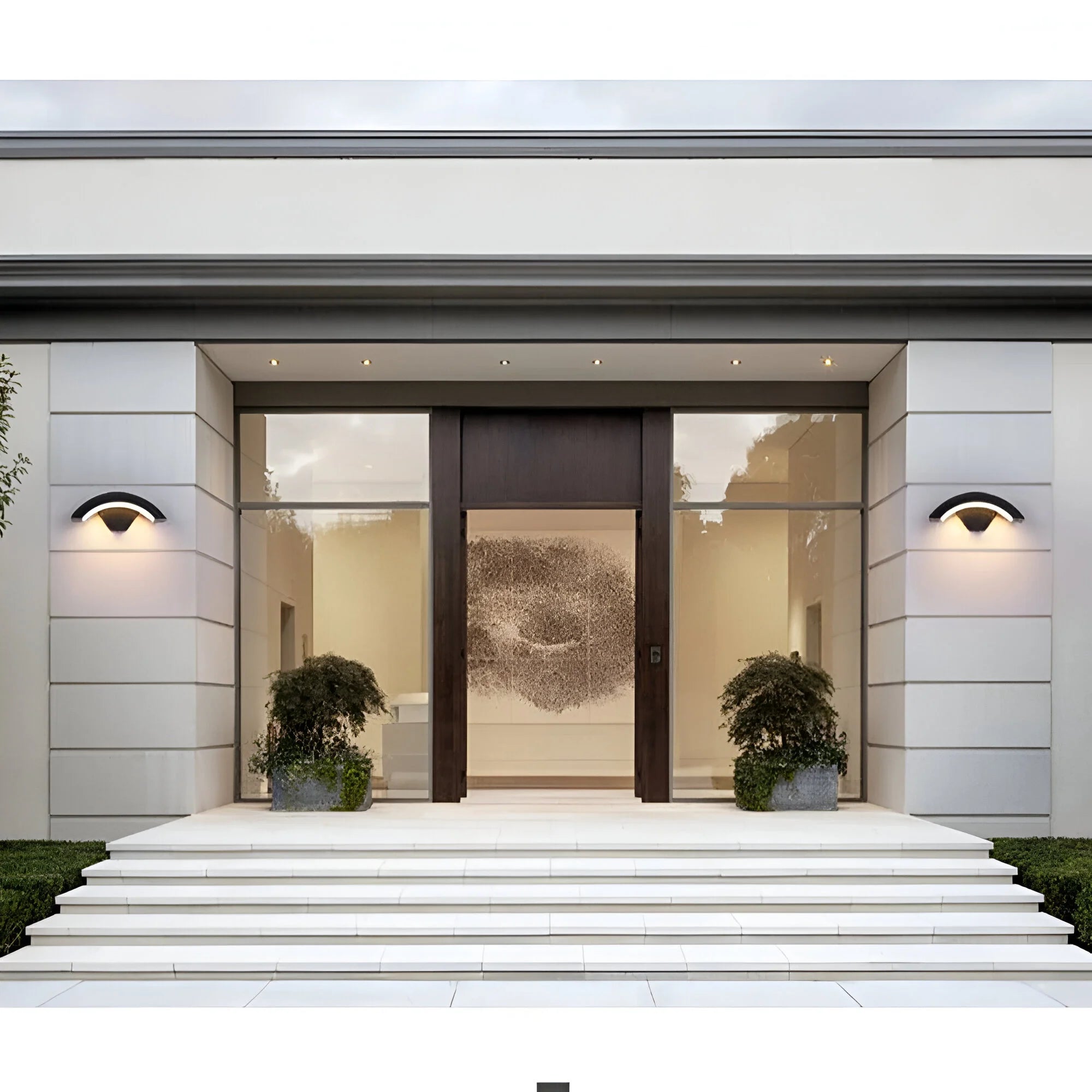 Energy-Efficient Motion Sensor Outdoor Wall Lantern – Weatherproof Design