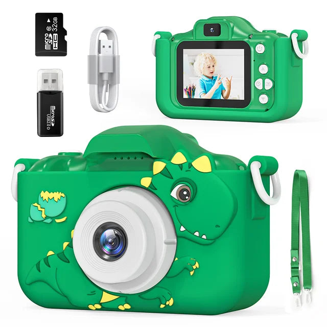 Kids' Snap & Shoot Camera with 32GB Memory Card