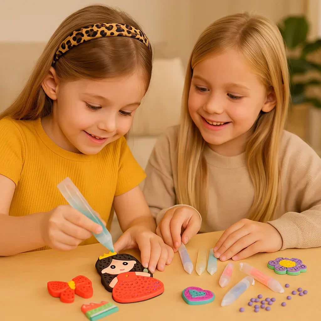 Colorful Bead Art Creation Kit for Young Artists