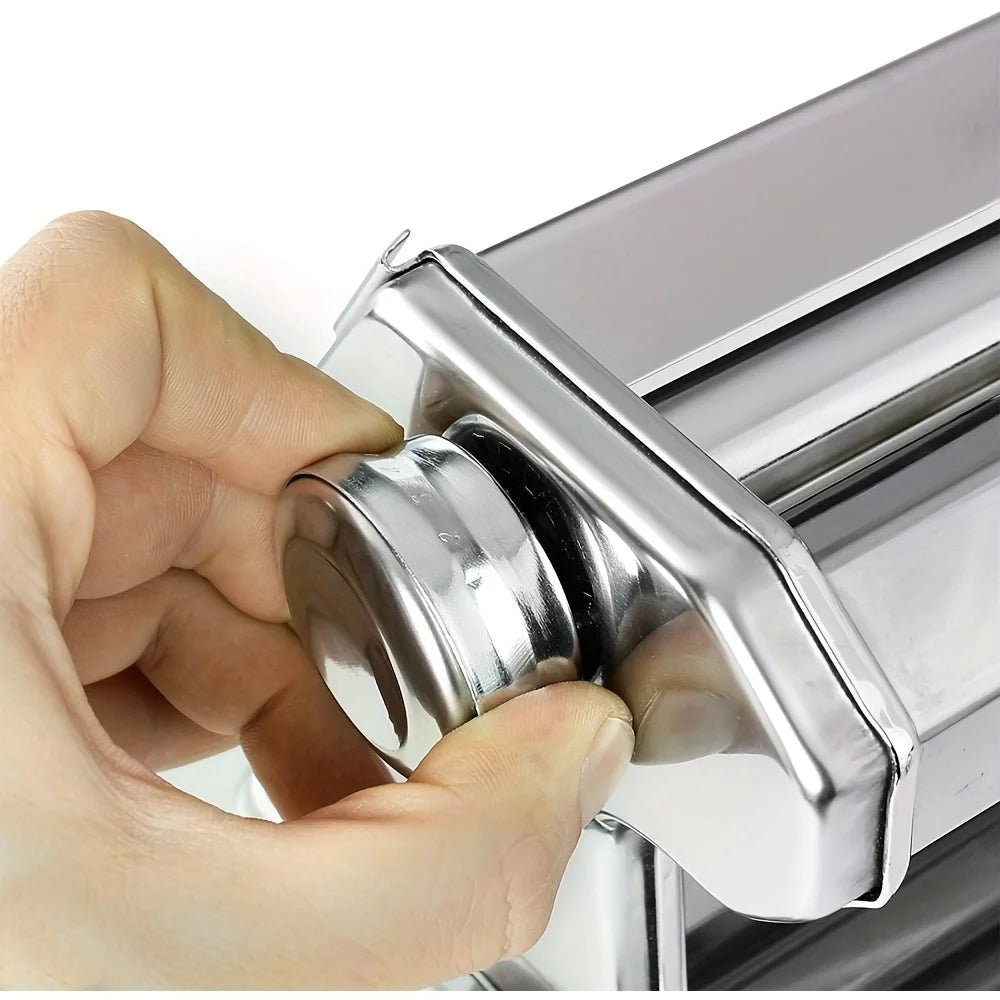 FreshPasta Pro Hand-Crank Machine with Custom Thickness Options