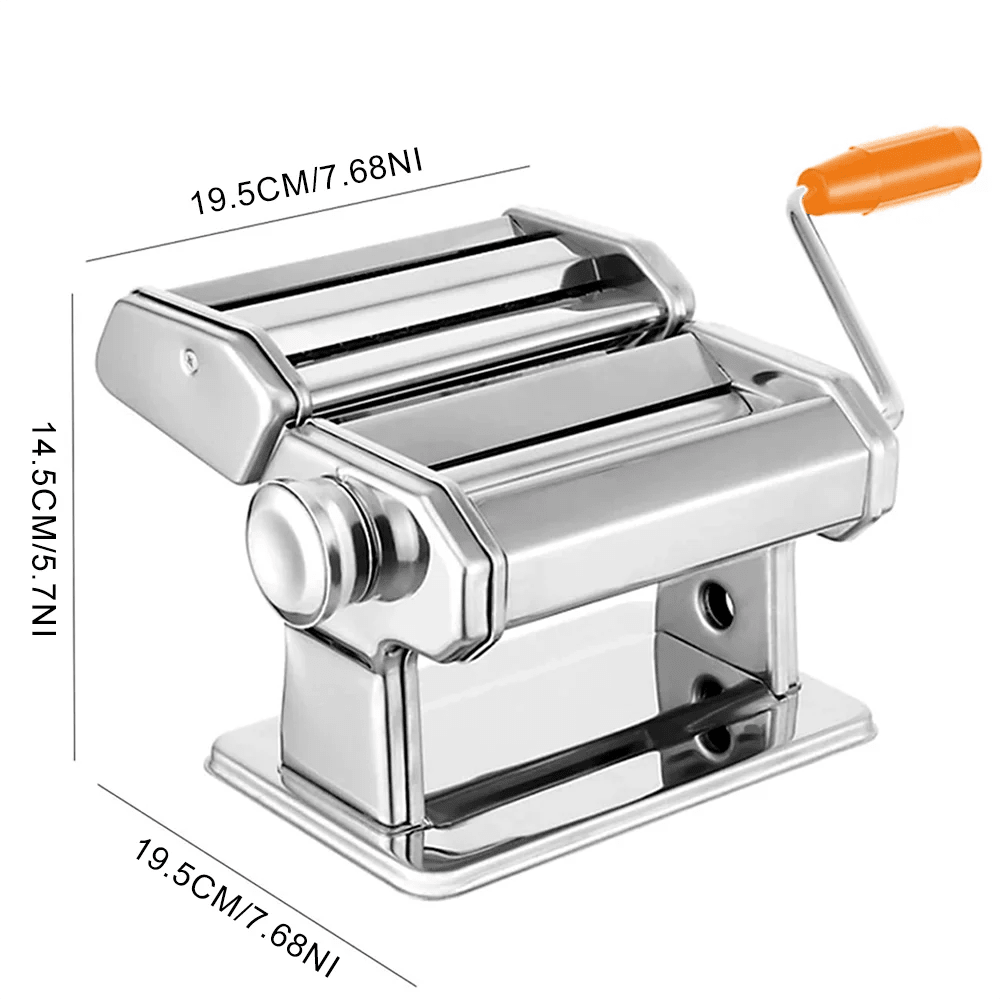 FreshPasta Pro Hand-Crank Machine with Custom Thickness Options