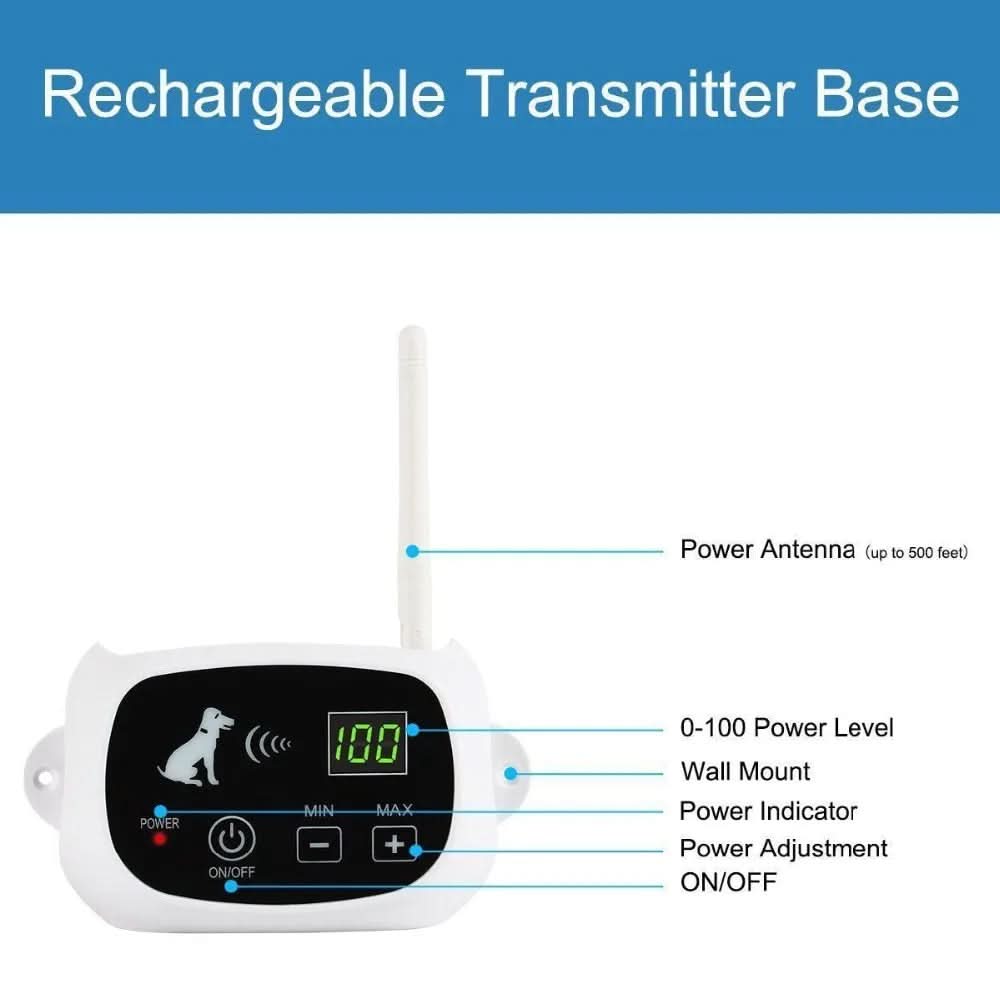 SafeHound Wireless Pet Boundary System with Gentle Alerts