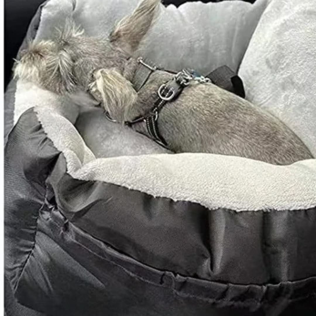 Removable Waterproof Dog Car Seat – Comfortable Travel Solution for Pets