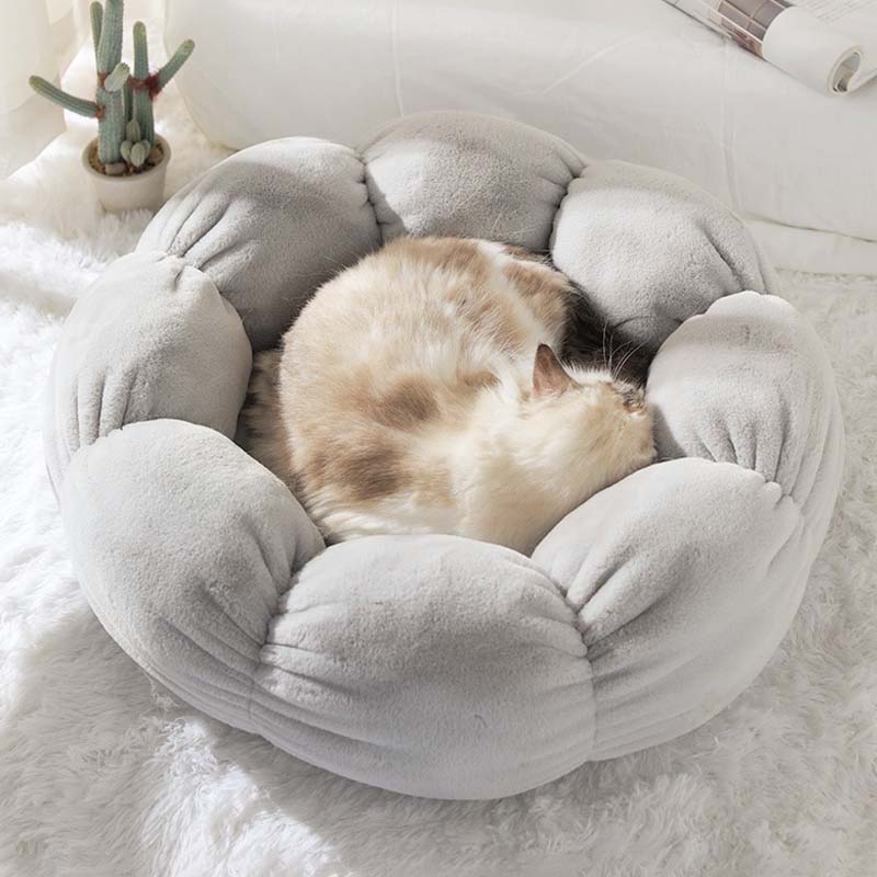 PetalNest Cozy Cat Bed for Ultimate Relaxation