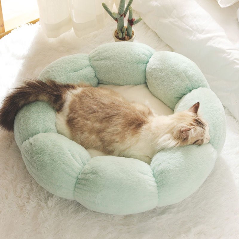 PetalNest Cozy Cat Bed for Ultimate Relaxation