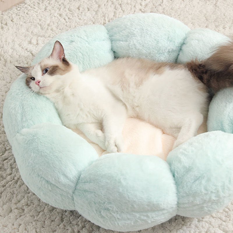PetalNest Cozy Cat Bed for Ultimate Relaxation