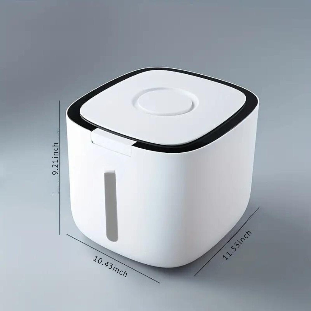 SecurePet Dog Food Storage Bin with Measurement Cup