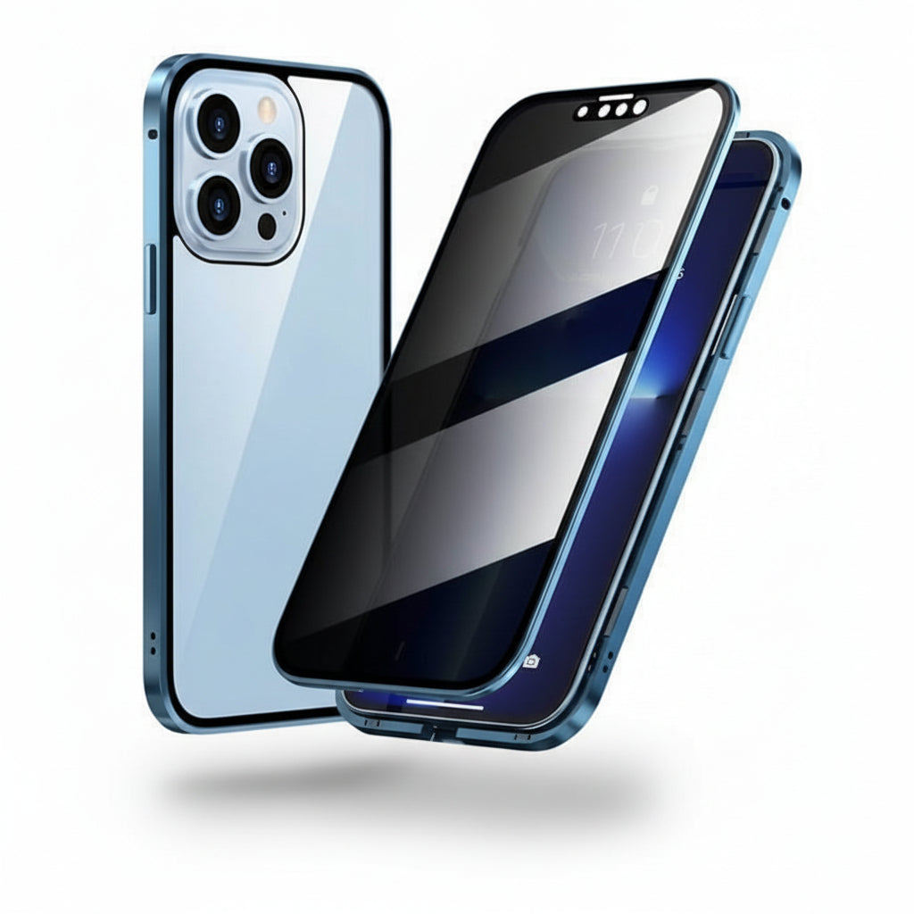 Ultimate Privacy Shield Phone Case with 360° Glass Protection