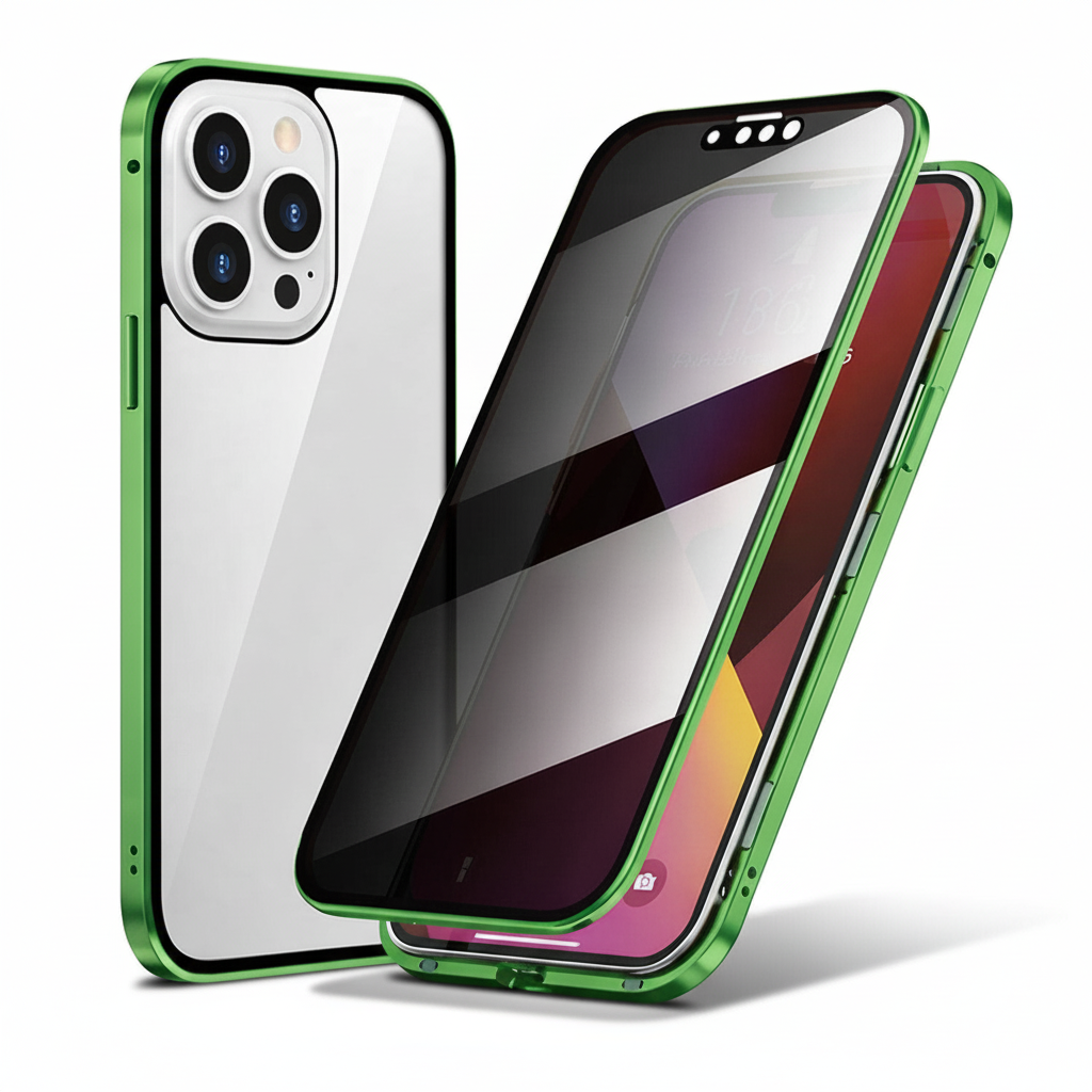 Ultimate Privacy Shield Phone Case with 360° Glass Protection