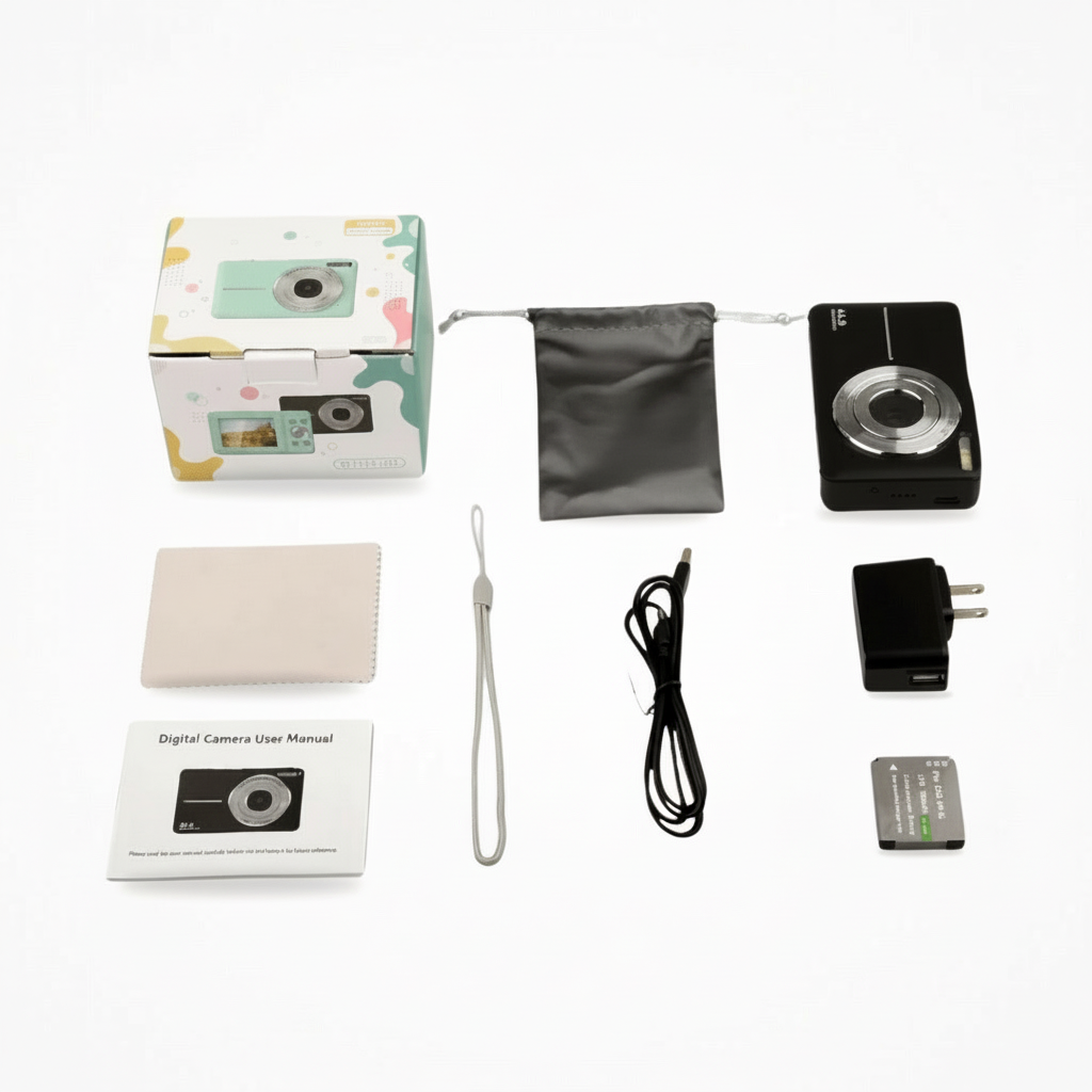 Classic Charm Digital Camera with Modern Precision