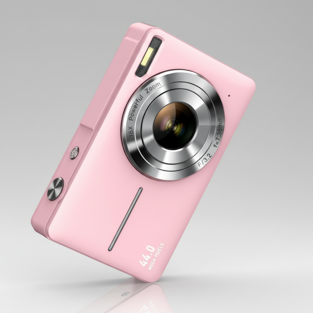 Classic Charm Digital Camera with Modern Precision