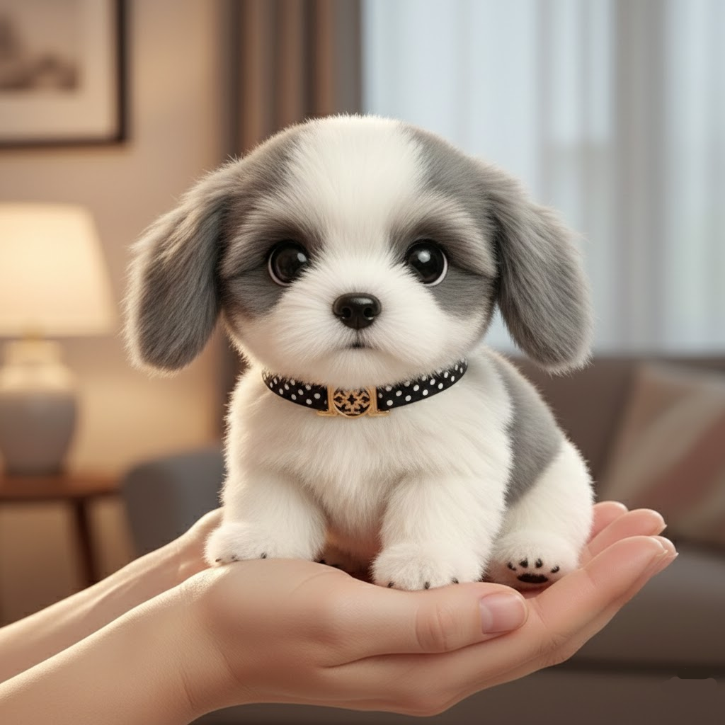 Lifelike Interactive Puppy Plush Toy with Sound Features