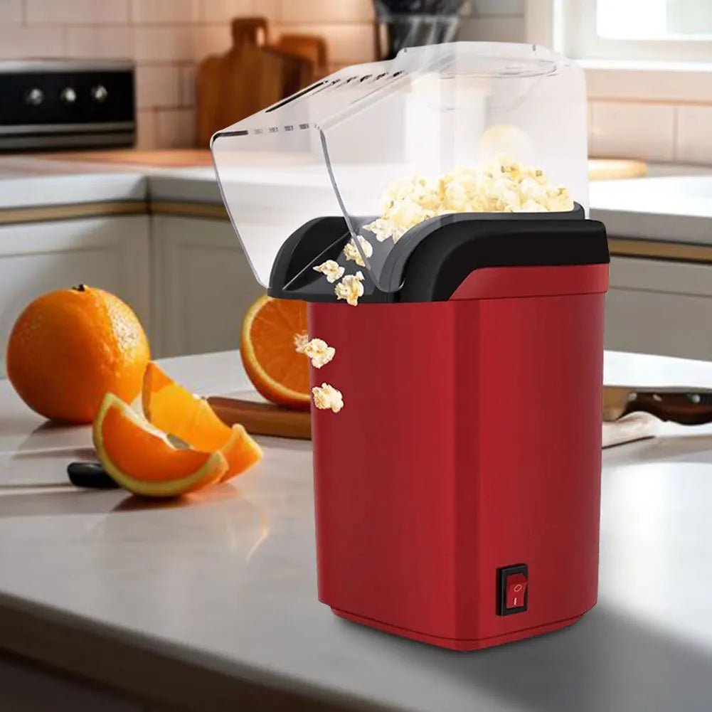 QuickPop Mini Hot Air Popcorn Maker for Guilt-Free Treats