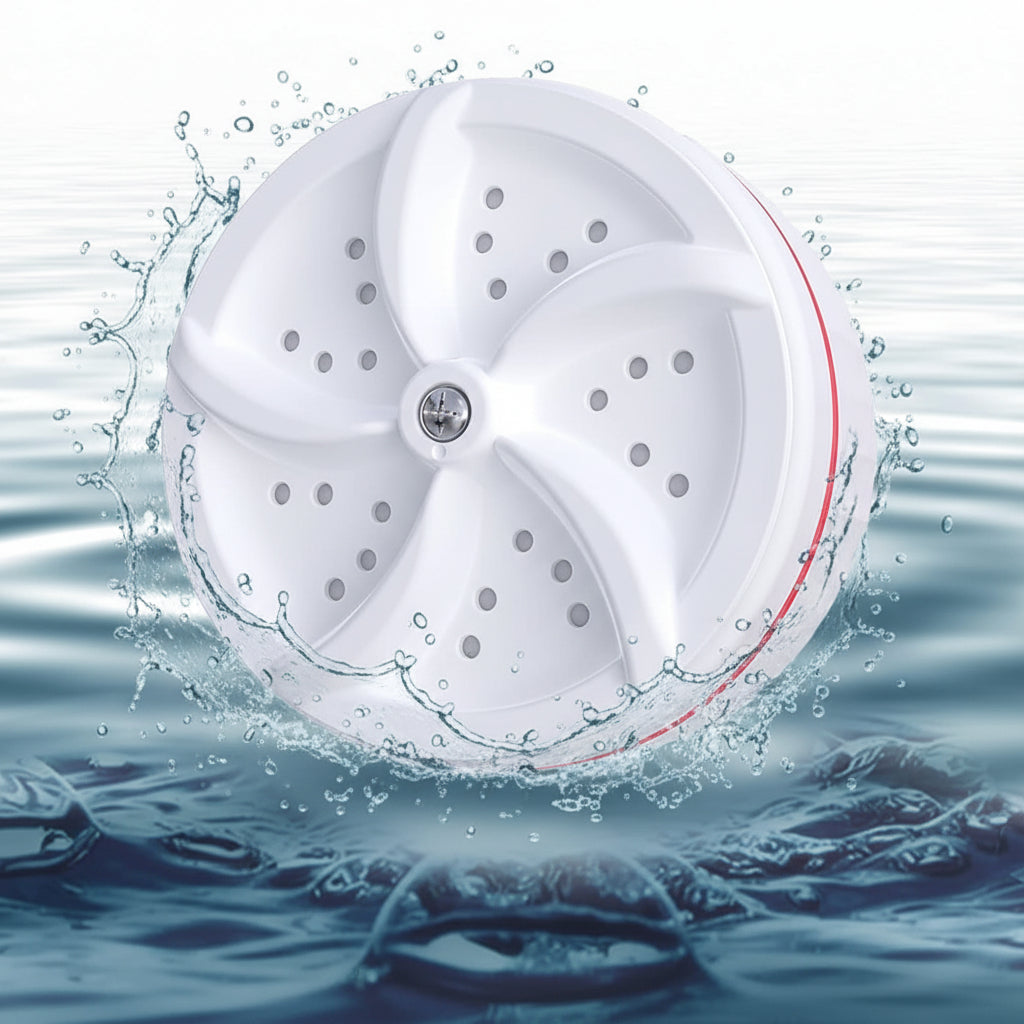 Compact USB Ultrasonic Fabric Cleaner for Travel and Everyday Use